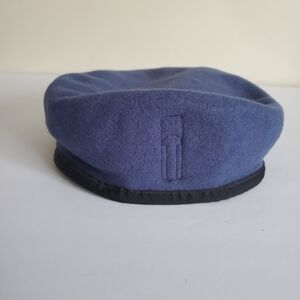 Vintage Logistik Unicorp Blue Army Beret